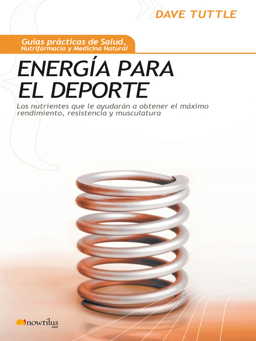 Title details for Energía para el deporte by Dave Tuttle - Available